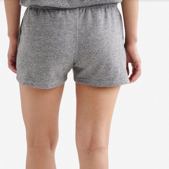 Roots Original Sweatshort 3” - Salt and Pepper - Size Small - Picture 2 of 8